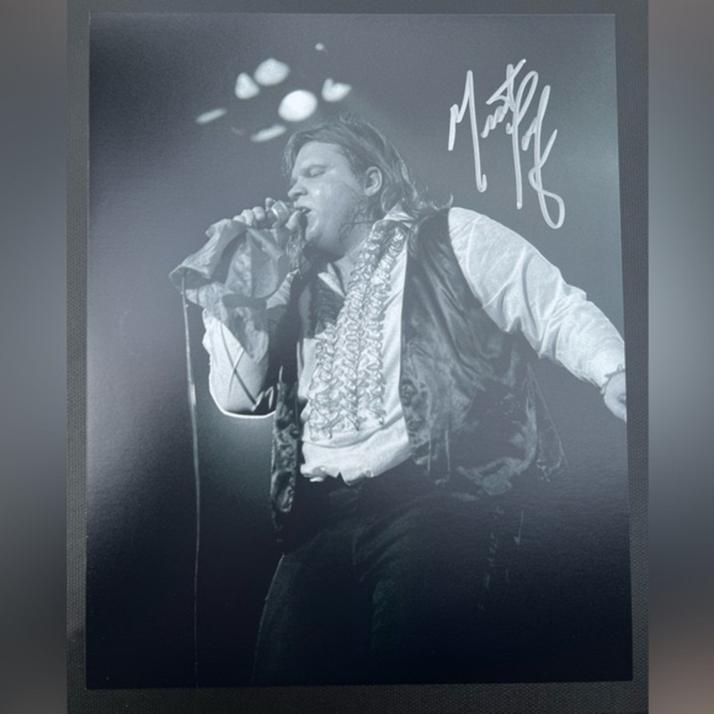 Meat Loaf Signed Rocky Horror Picture Show Photo Autograph 8x10